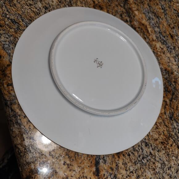 Antique Sèvres Heavy Gold White Hand painted Encrusted Plate - Picture 8 of 10